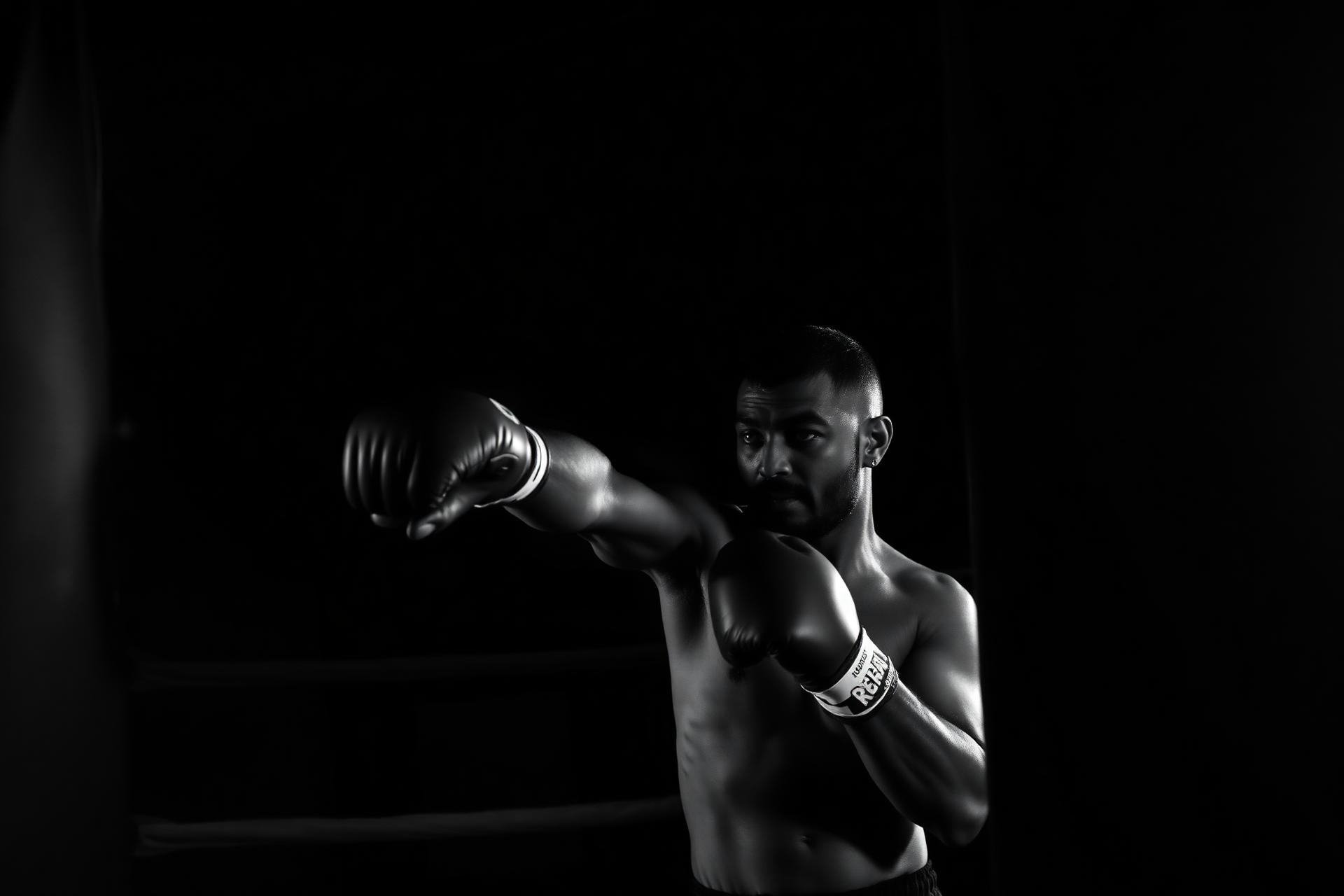 Boxer training at ISBC Bali